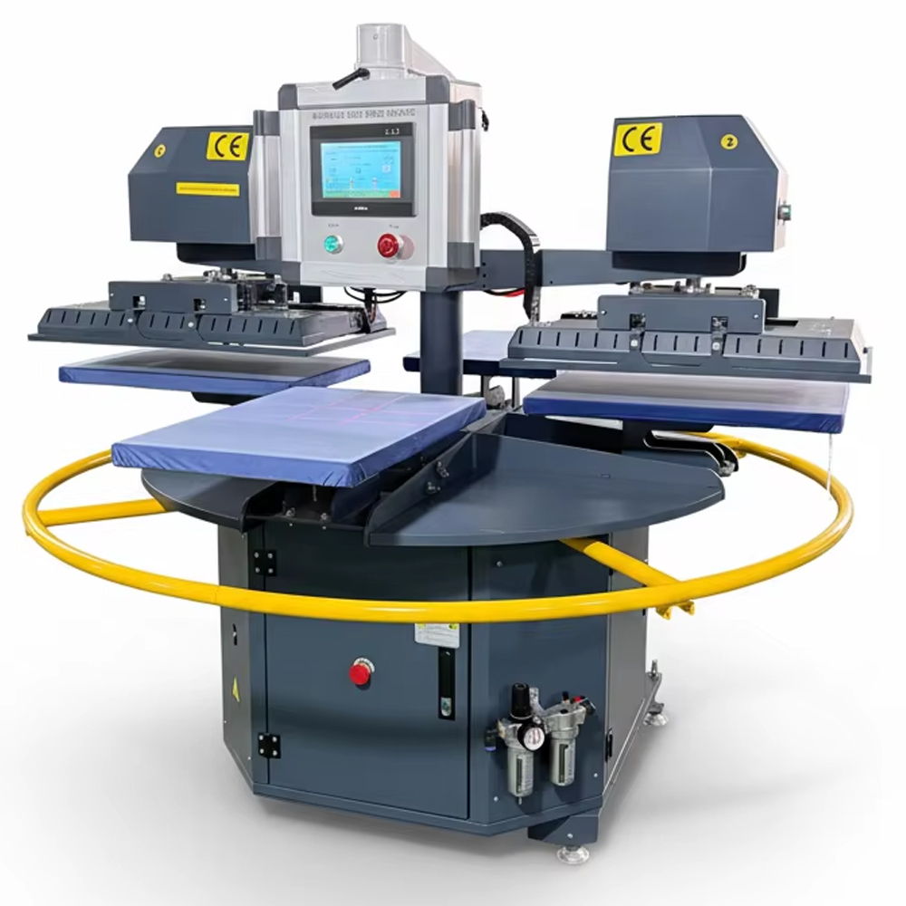 hydraulic double stations vinyl transfer heat press machine for shirt ...