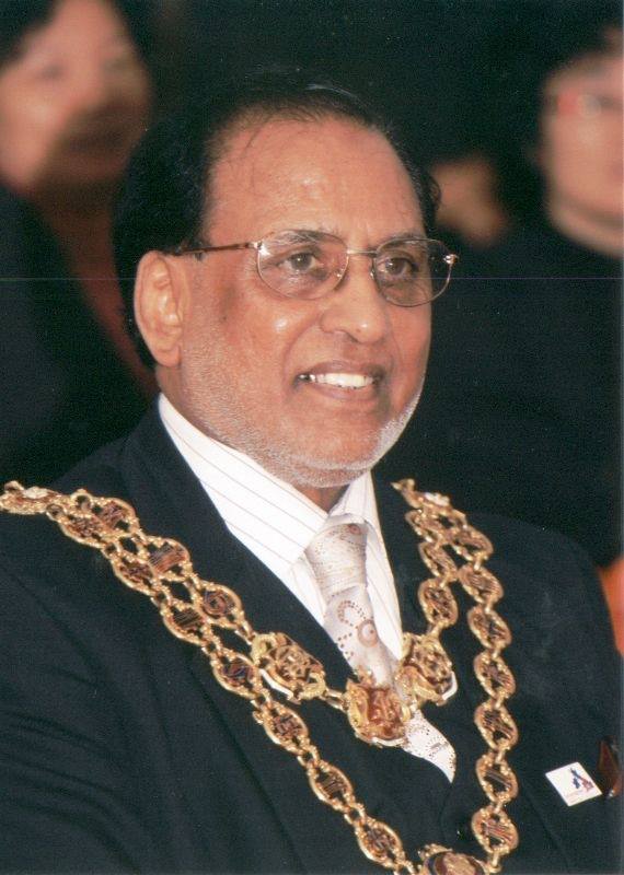 Councillor Chauhdry A Rashid J.P, B.A - Former Lord Mayor of Birmingham