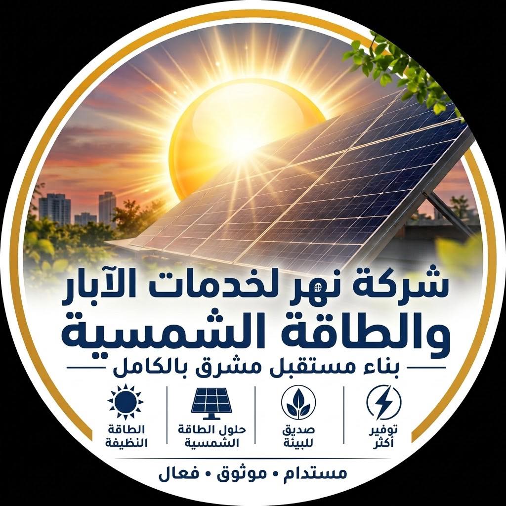 شركة نهر لخدمات الآبار والطاقة الشمسيه