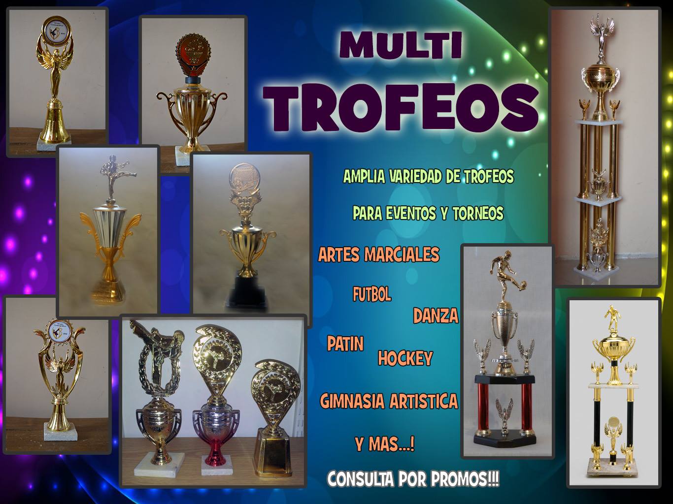 Trofeos Para Eventos Y Torneos