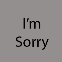 I'm Sorry Video