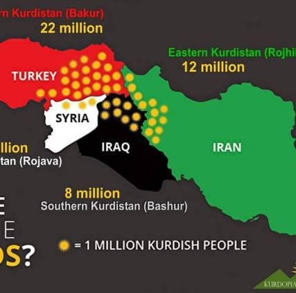 Rojava Rojhalat Bakur Bashur