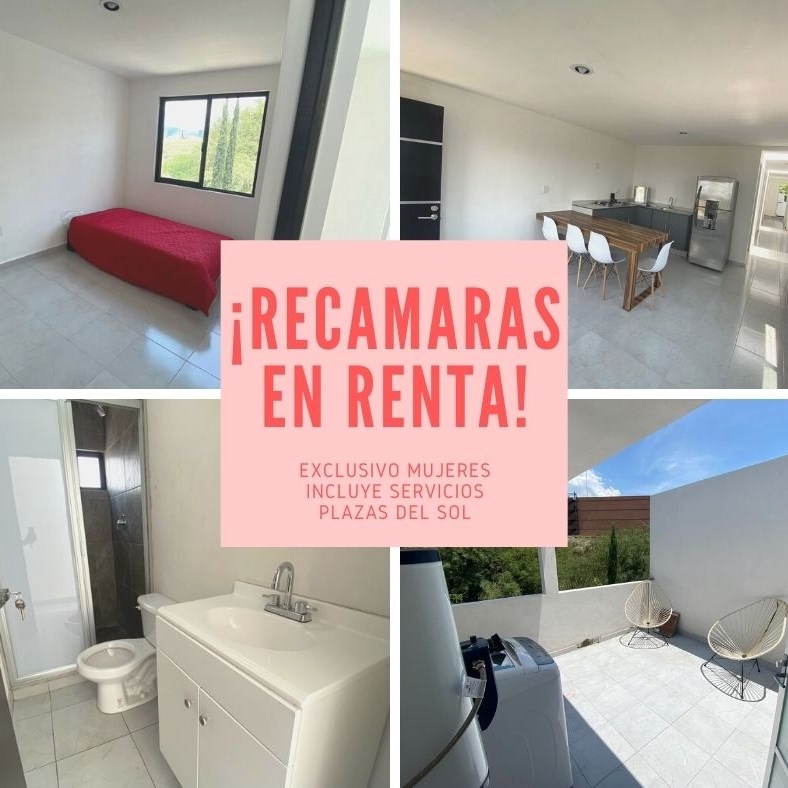 Renta Cuartos/ Recamaras / Departamentos / Locales Queretaro Zona Sur