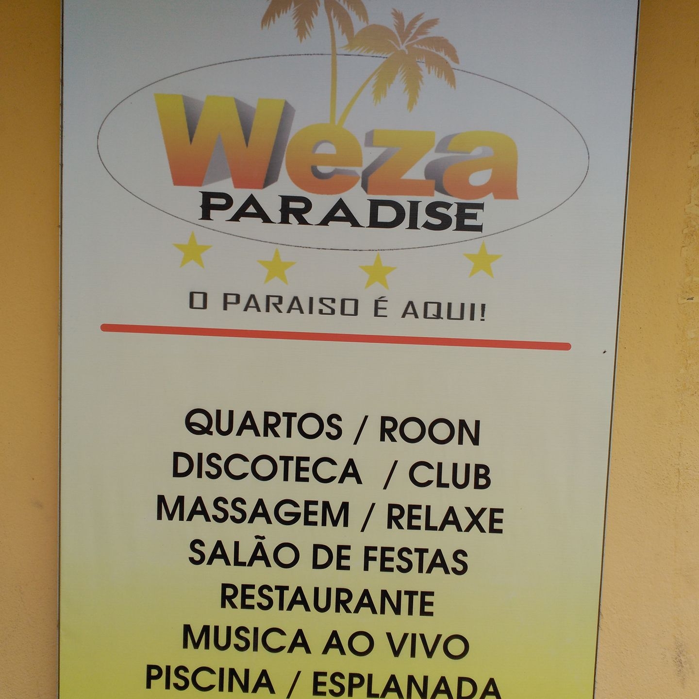 Weza Paradise | Luanda