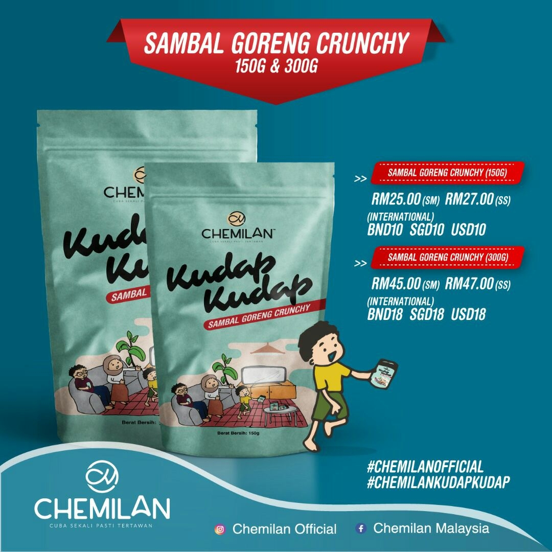 Sambal Goreng Crunchy - CHEMILAN SAMBAL GORENG CRUNCHY 💥 Sambal goreng ...