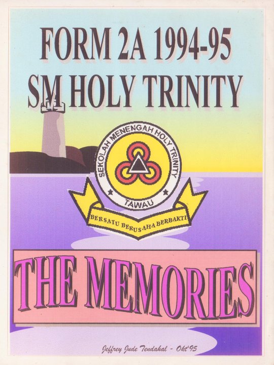 Form 2A SM Holy Trinity... - Form 2A SM Holy Trinity [1995]