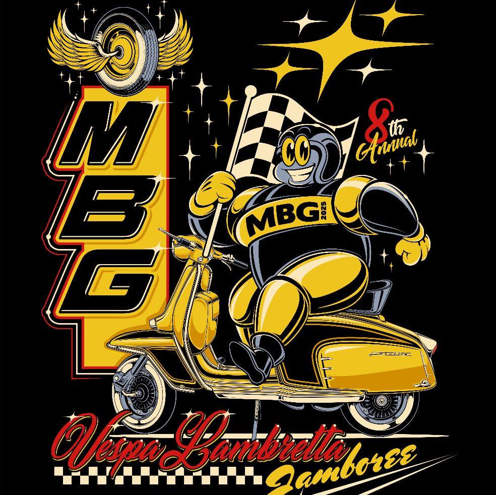 Mbg 2024 Sticker Pack Sapa... - Mbg vespa lambretta jamboree | Facebook