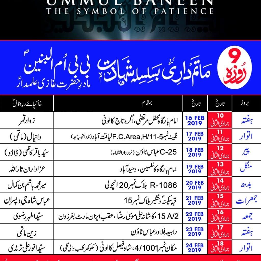 MATMi DAR E BATooL S.U.A
