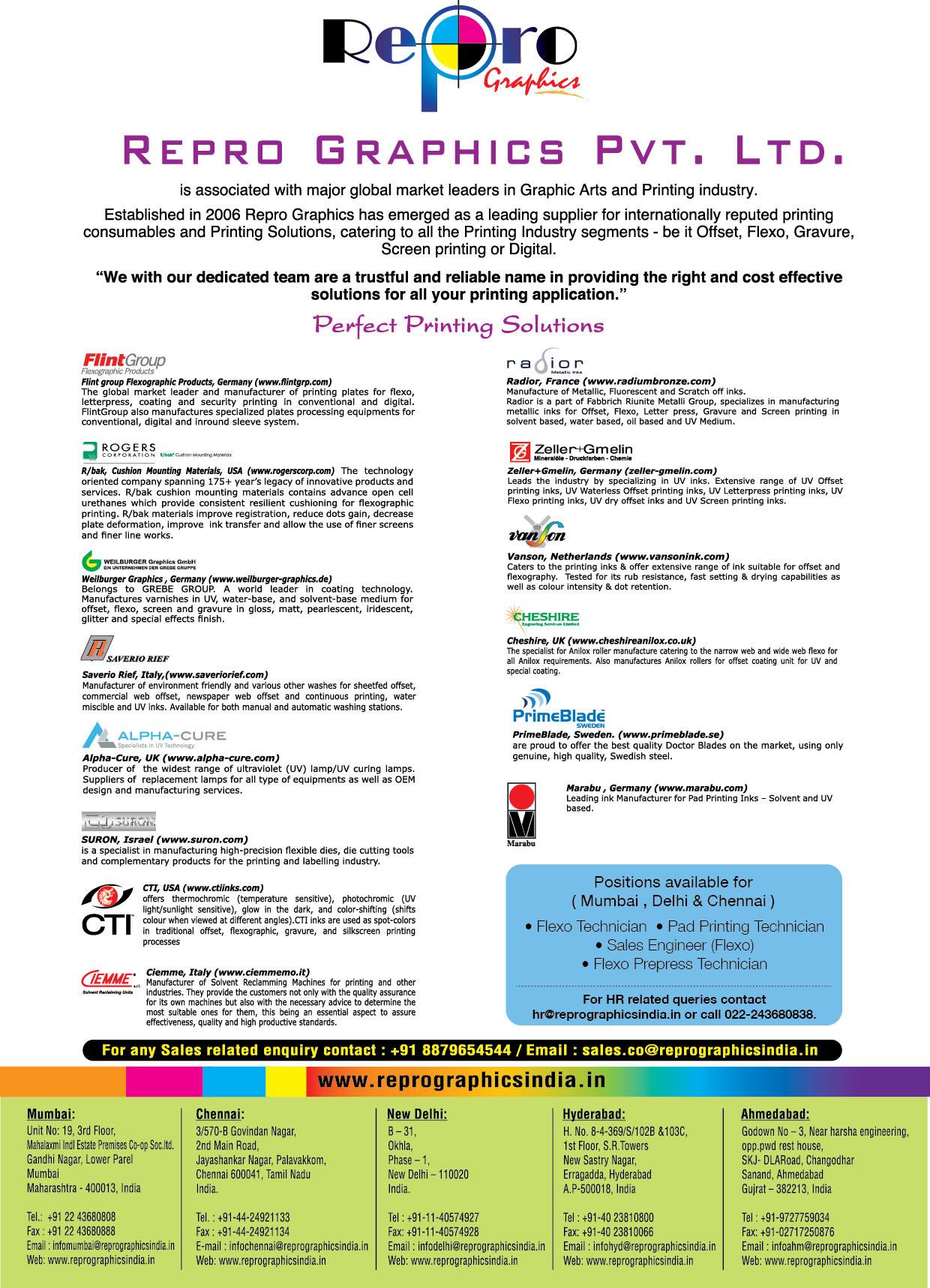 Repro Graphics Pvt Ltd