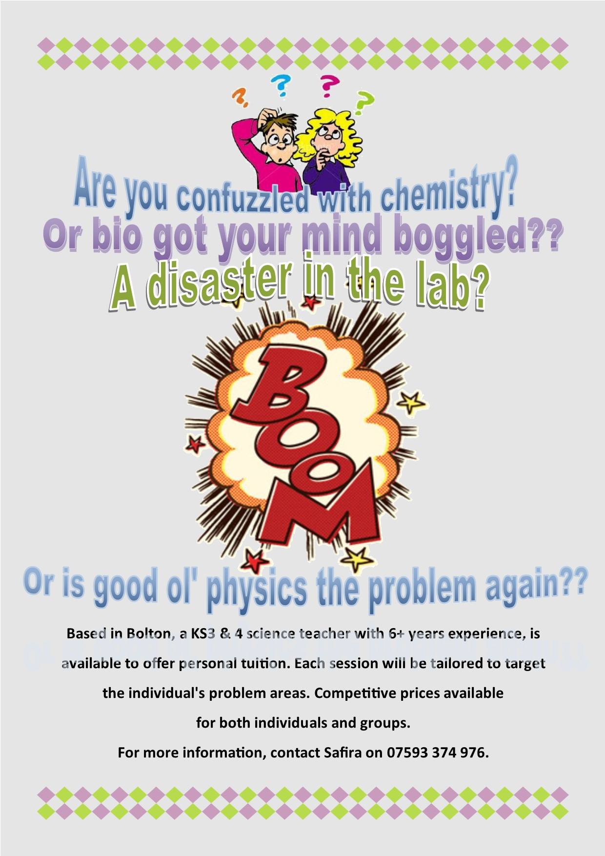 Science Tuition for the Confused Student