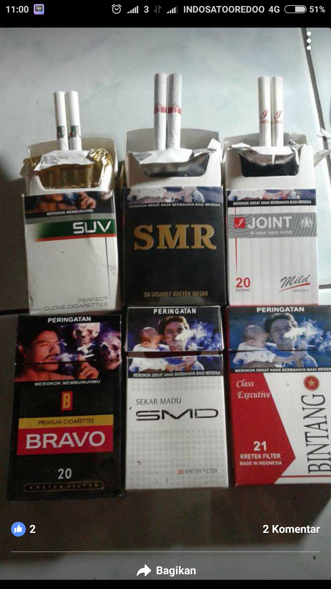Distributor rokok segala jenis merek