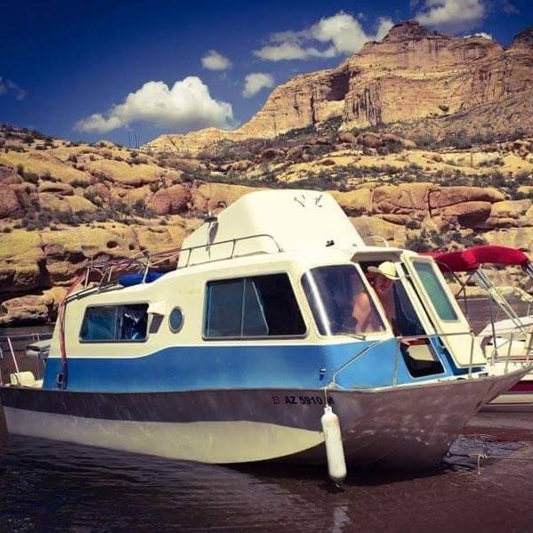 Old Floating Camper This Ridiculously Rare Vintage Fiberglass Camper