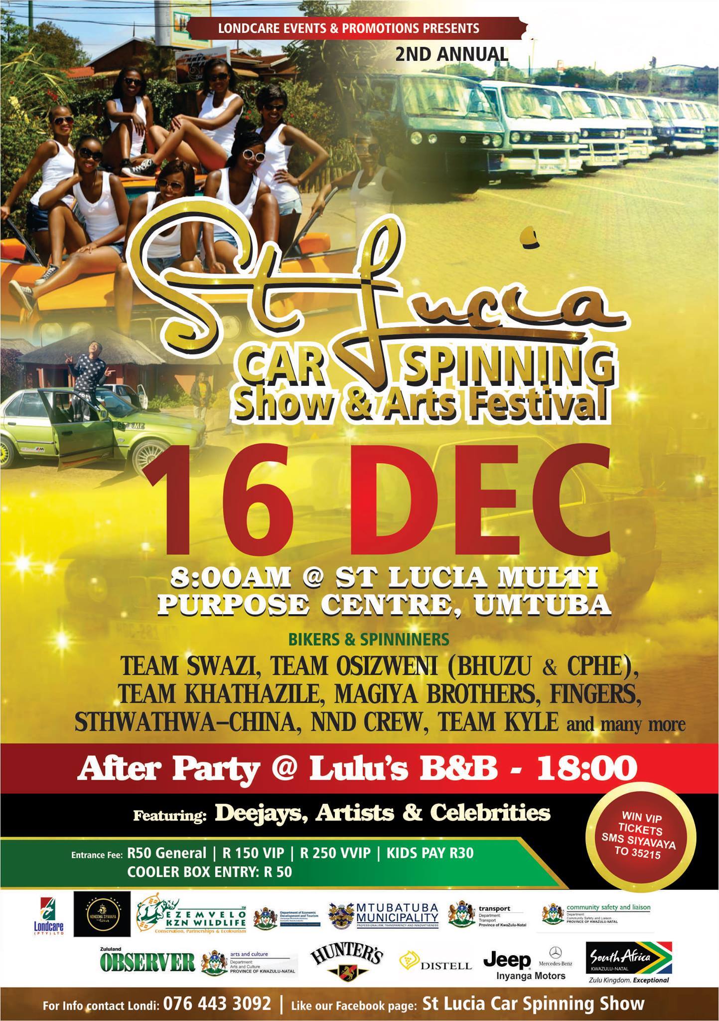 St Lucia Car Spinning Show