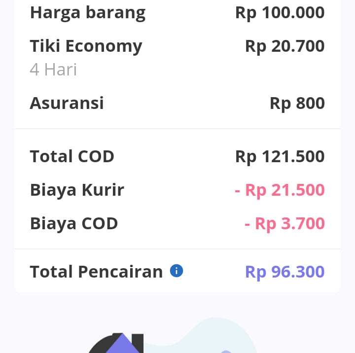 Pelatihan COD dan cetak resi