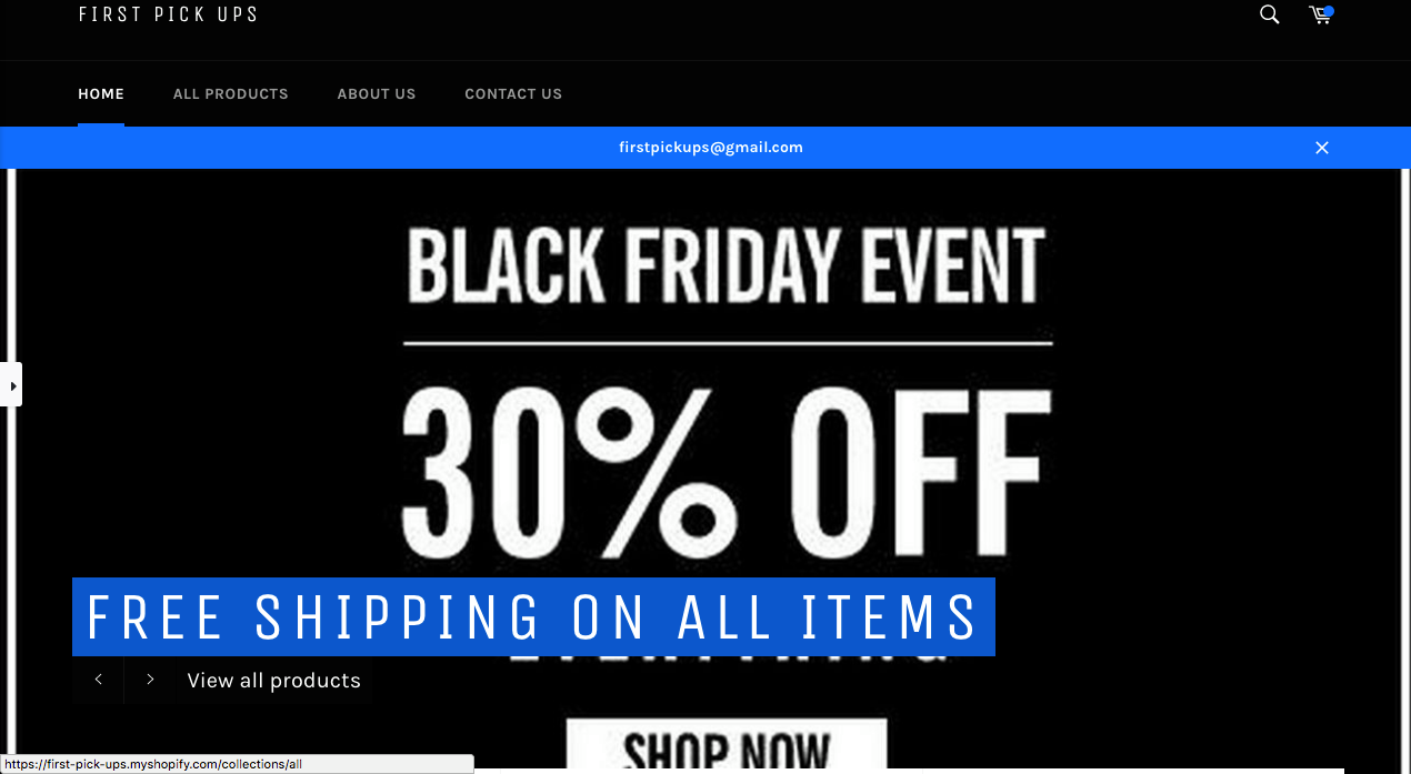 First Pick Ups online store