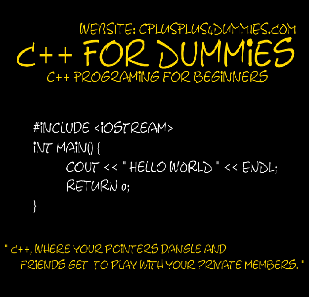 CPlusPlus4Dummies