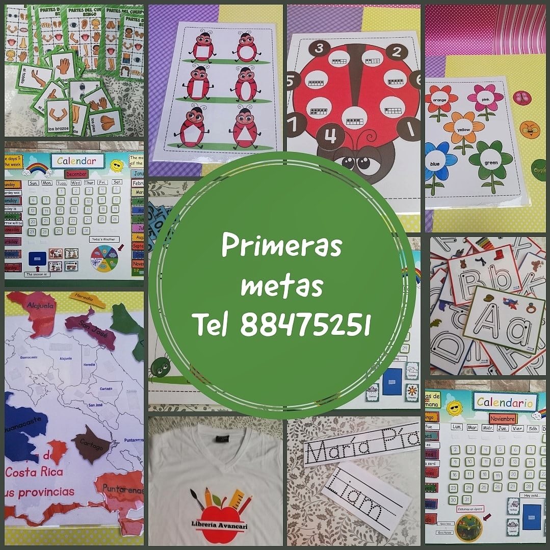 Recursos Educativos Mis primeras metas | San José
