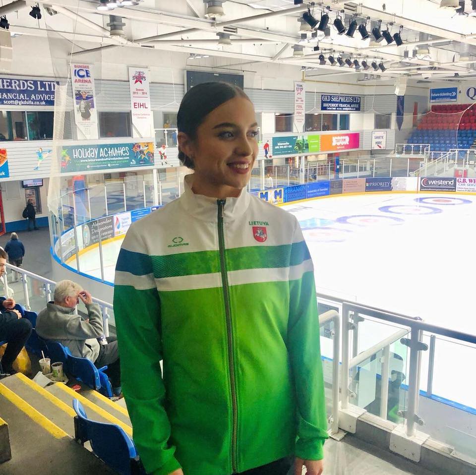 Ice skating coach Alika