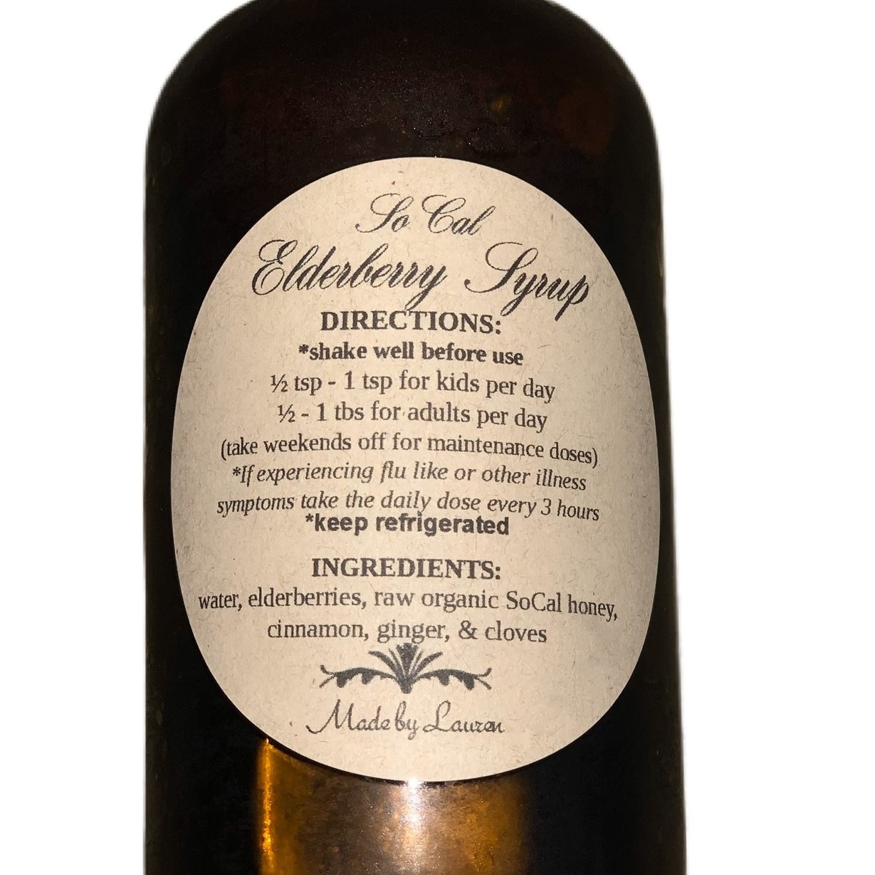 SoCal Elderberry Syrup