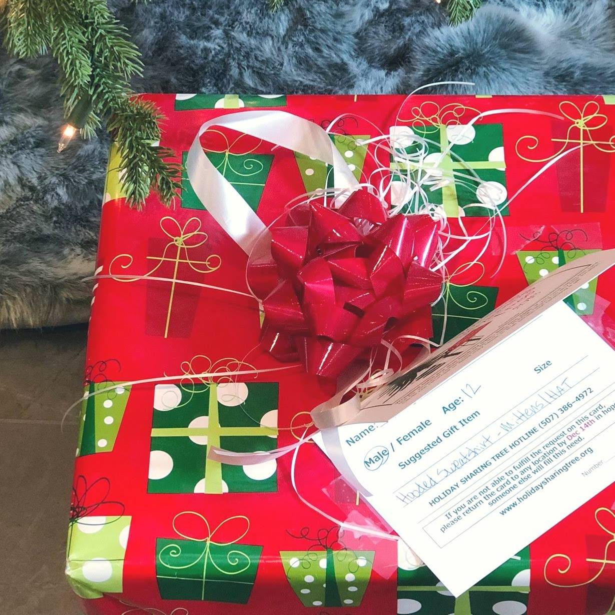 Holiday Sharing Tree