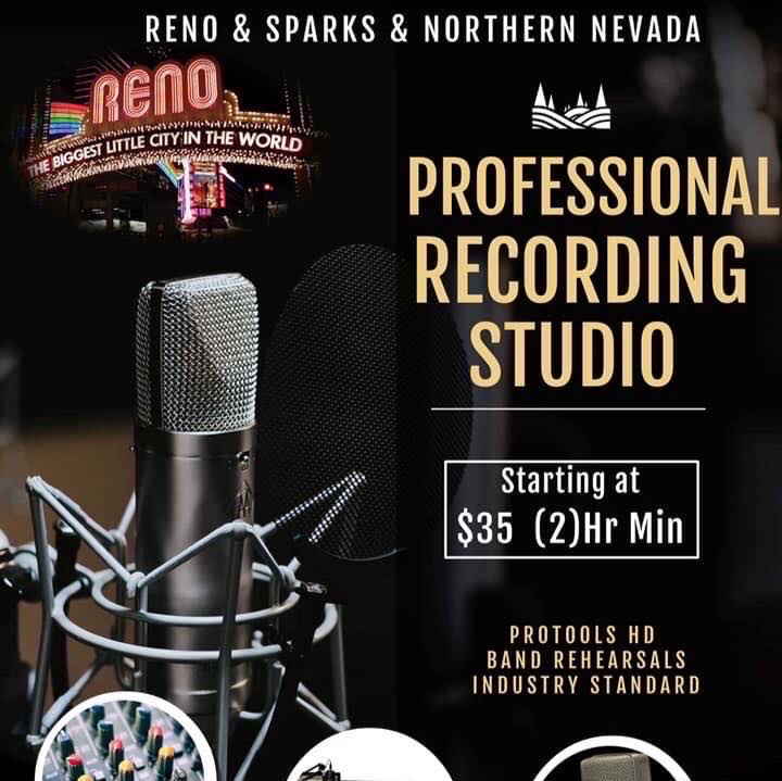 Best Reno & Sparks Recording & Rehearsal Studio