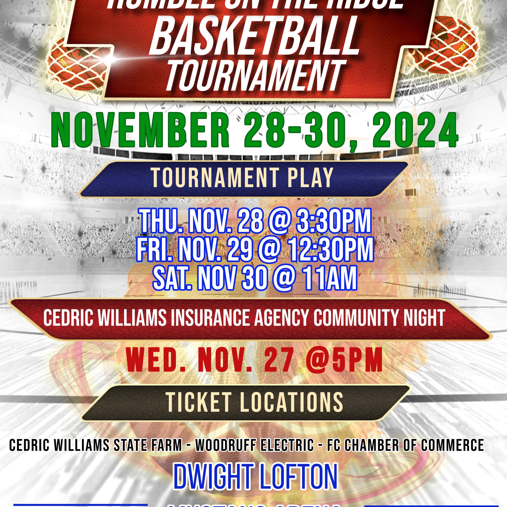 Rumble on the Ridge High School Basketball Tournament | Forrest City AR