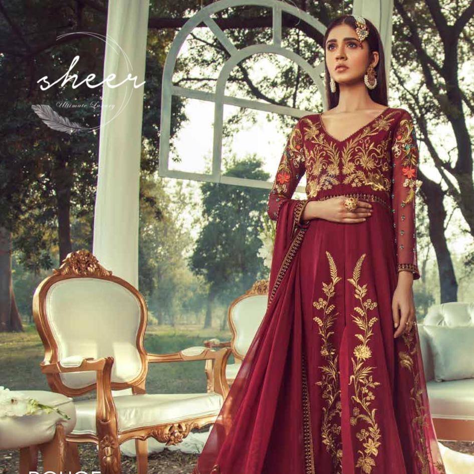 Risha - designer dress material