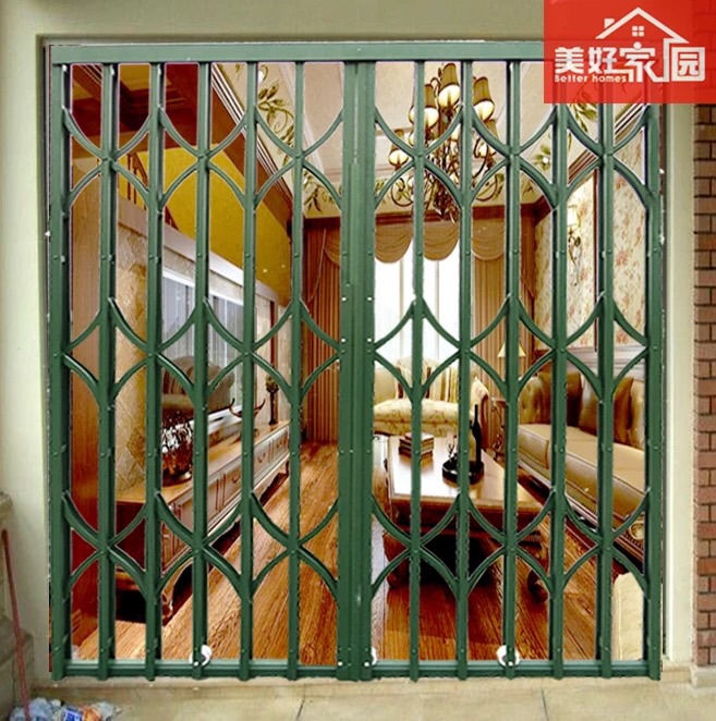 铁管拉闸门 烤漆铁拉闸 铁片拉闸门 扁铁拉闸 .铁拉闸门 拉闸门 Jb 无穷大