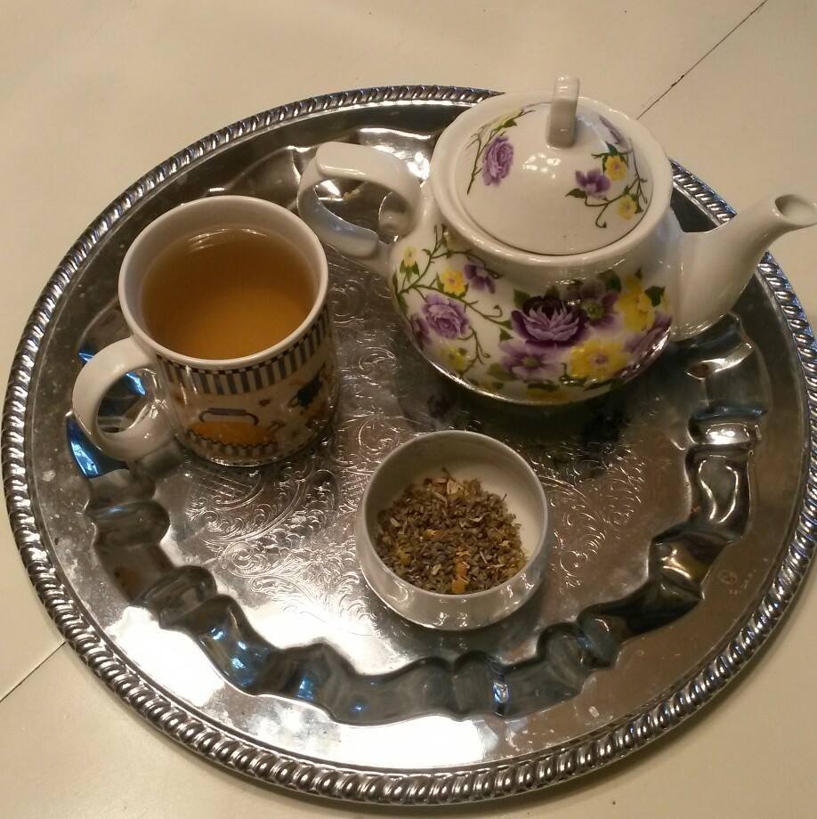 The Alabaster - Tea of the Day is Magic. My blend of sage, chamomile ...