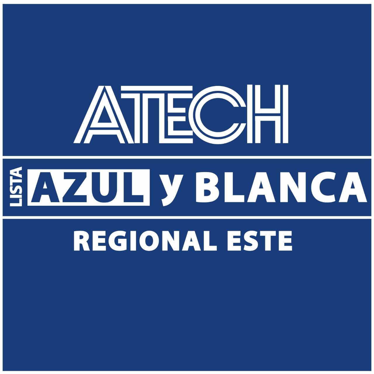 Lista Azul y Blanca Atech