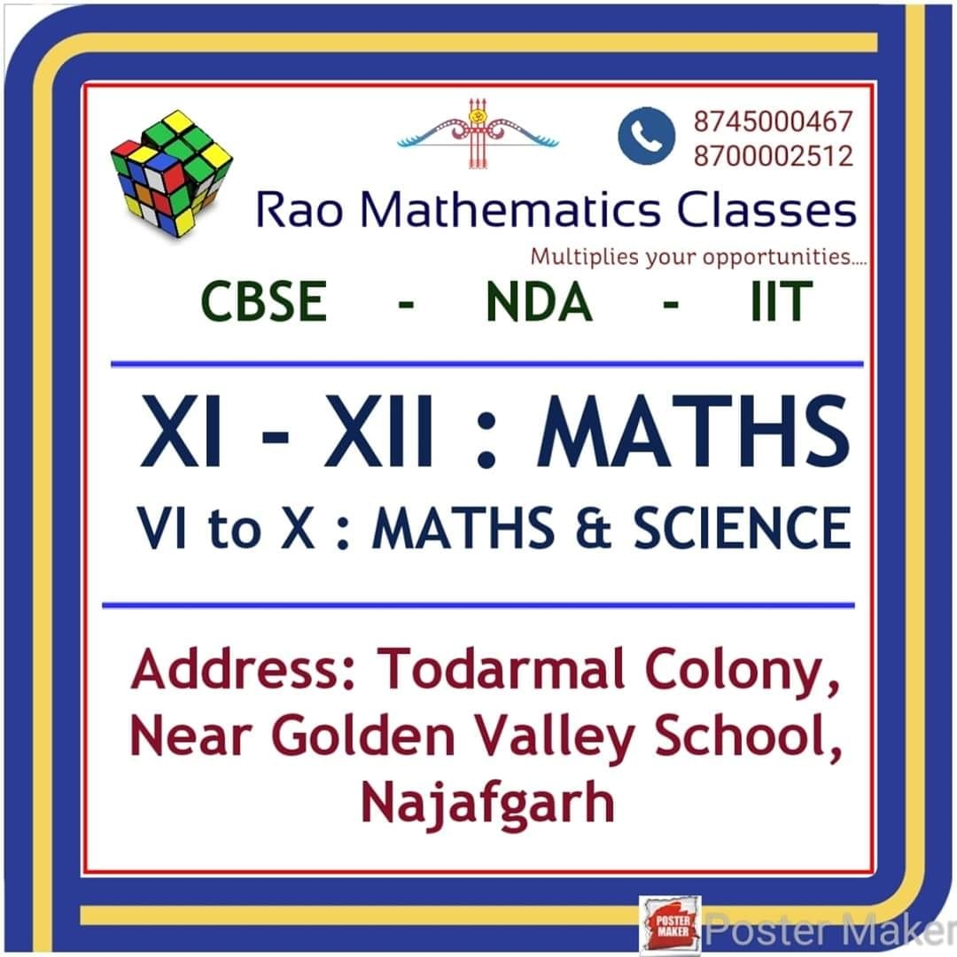 Rao Mathematics Classes