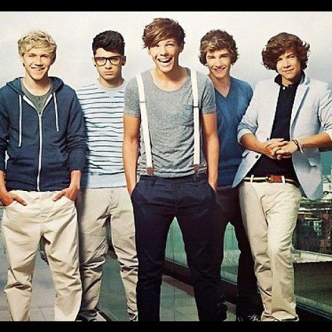 One direction 5 lovely boys