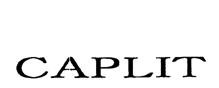 Caplit for kiwifruit