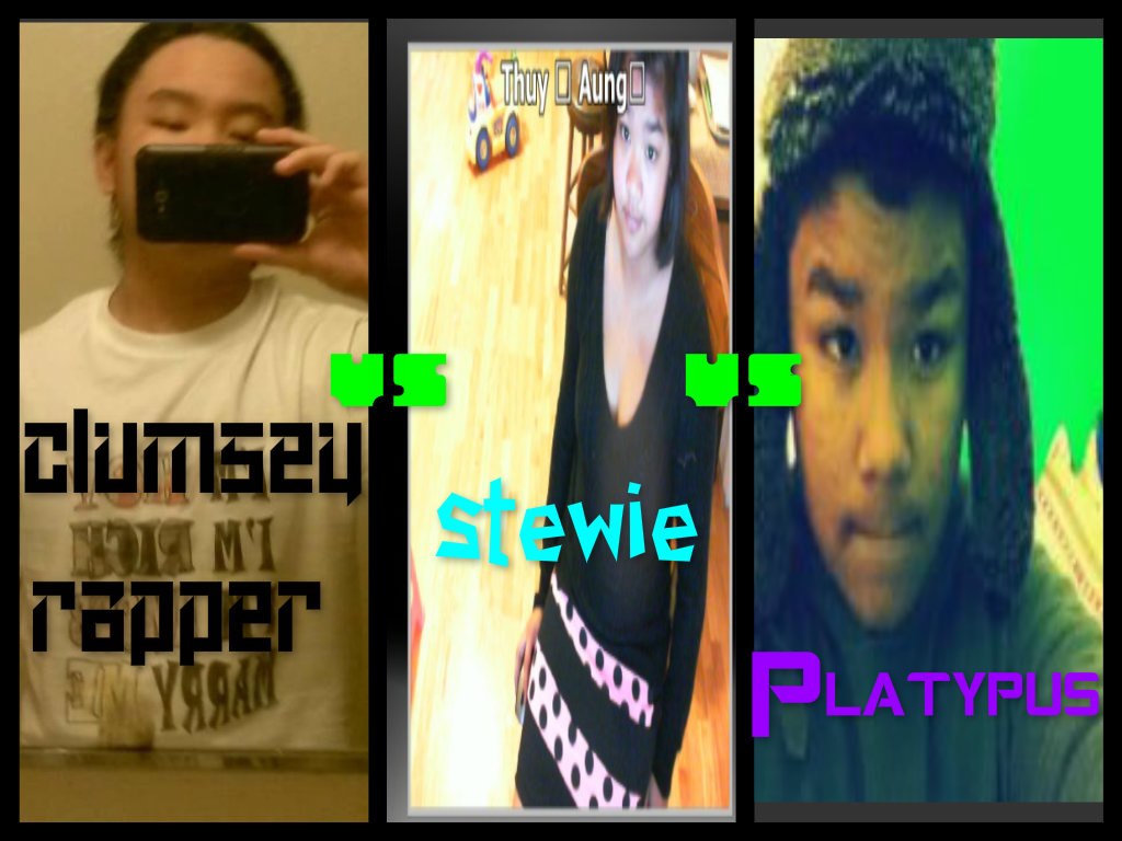 Playtypus and Stewie and Clumsey Rapper