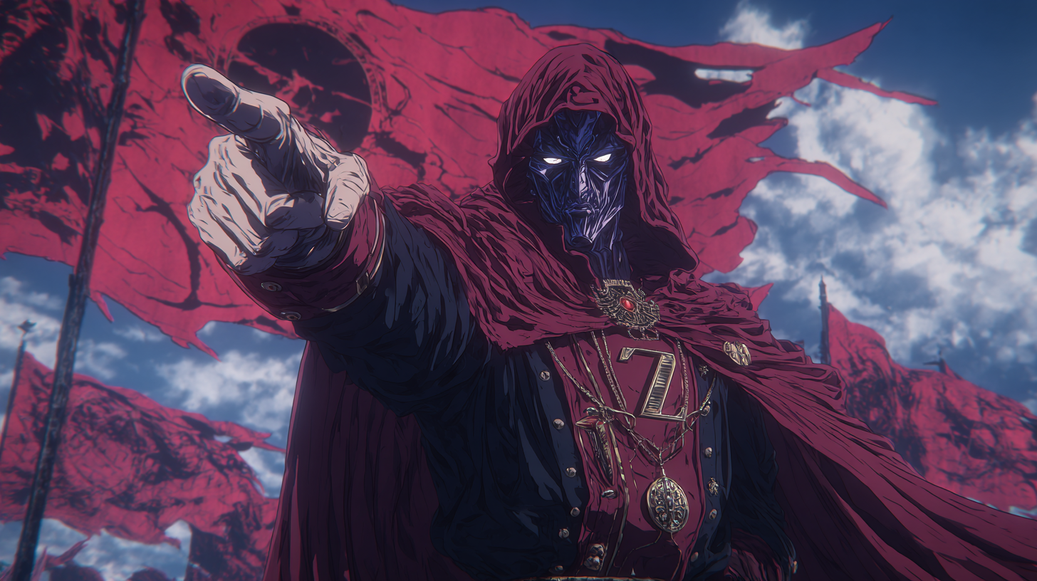 They shot away his mask. That was their first mistake. The blade never ...
