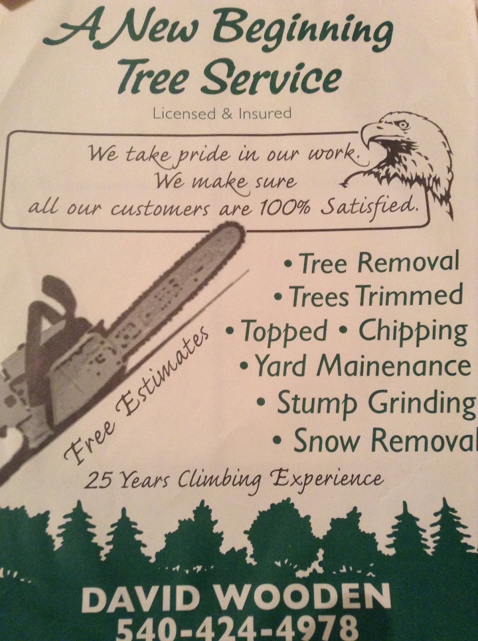 A New Beginning Tree Service | Fredericksburg VA
