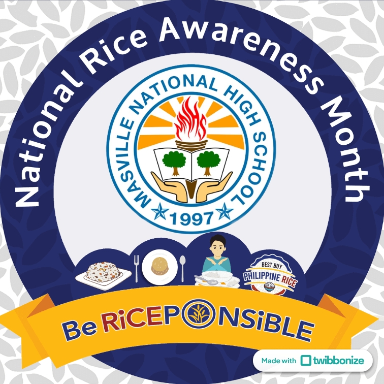 Masville National High School-Be Riceponsible