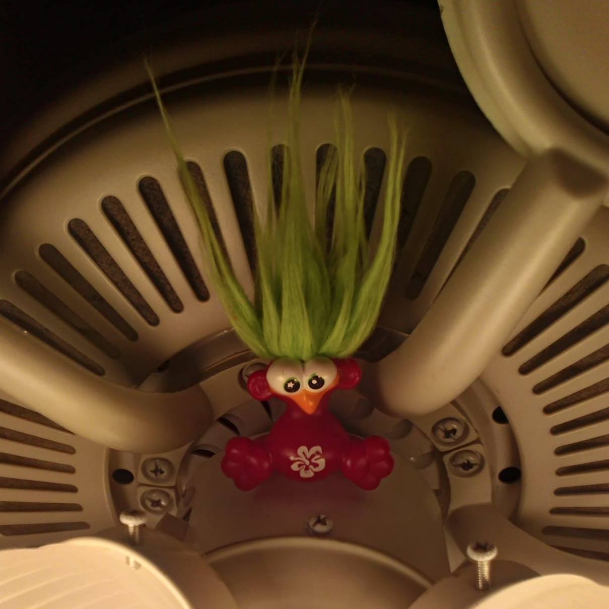 Mr. Ted - the Infamous Papa Roux Hiding Troll Doll