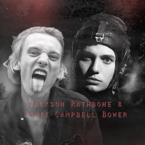 Jackson Rathbone & Jamie Campbell Bower