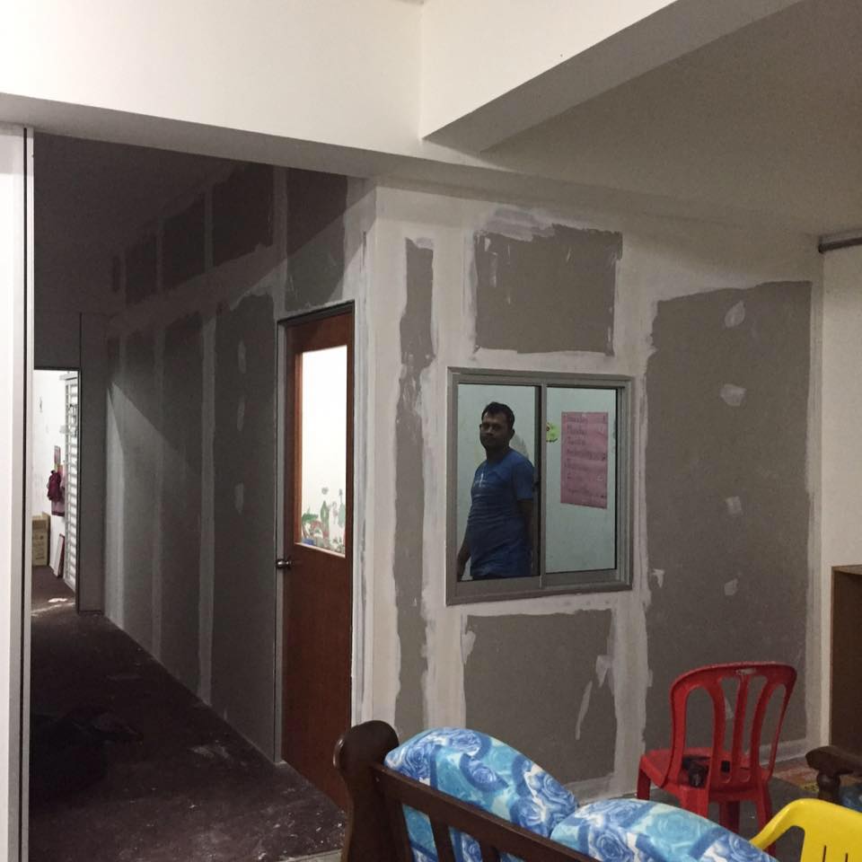 JS glass Aluminium & ceiling partition