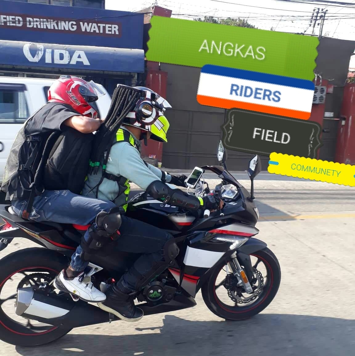 Angkas riders field community