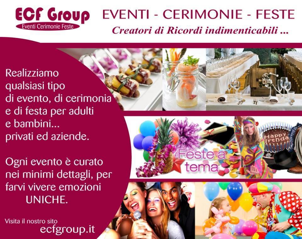 Eventi Cerimonie Feste ECF GROUP | Rome