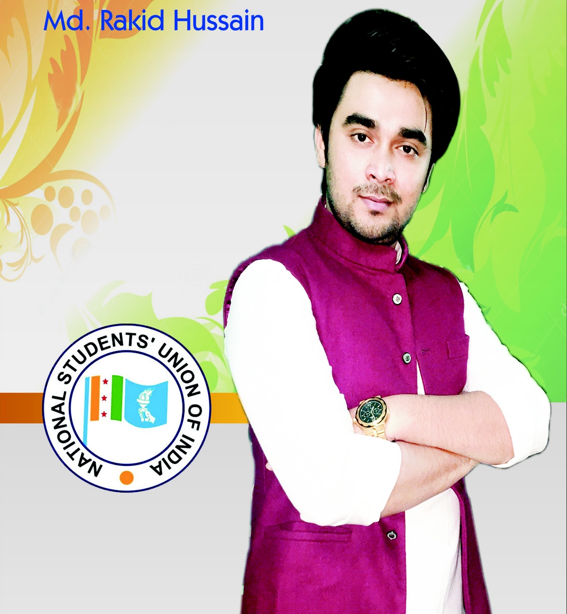 Md. Rakid Hussain NSUI
