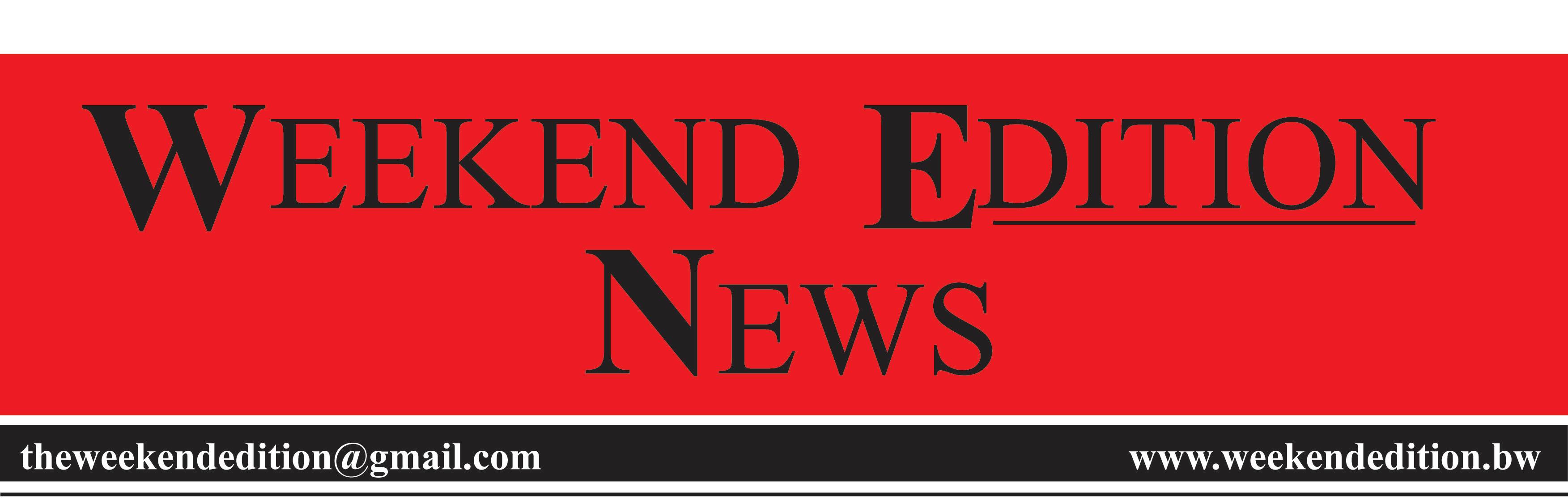 Weekend Edition Newspaper BW | Maun