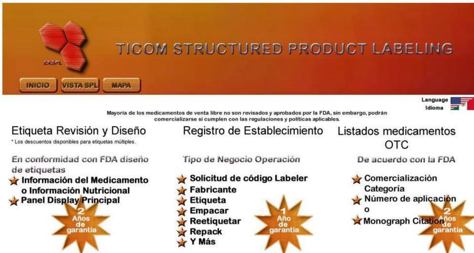 Structured Product Labeling | Tijuana
