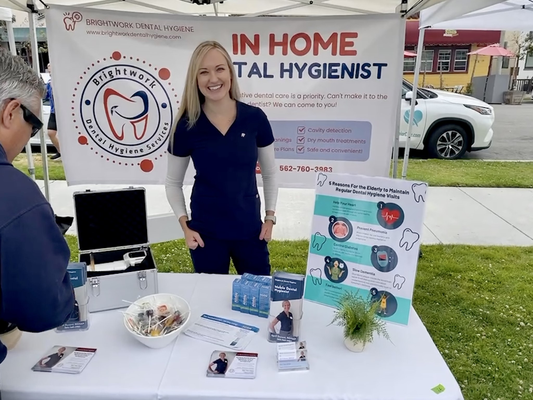 Brightwork Dental Hygiene Services by April Durant, RDHAP | Long Beach CA
