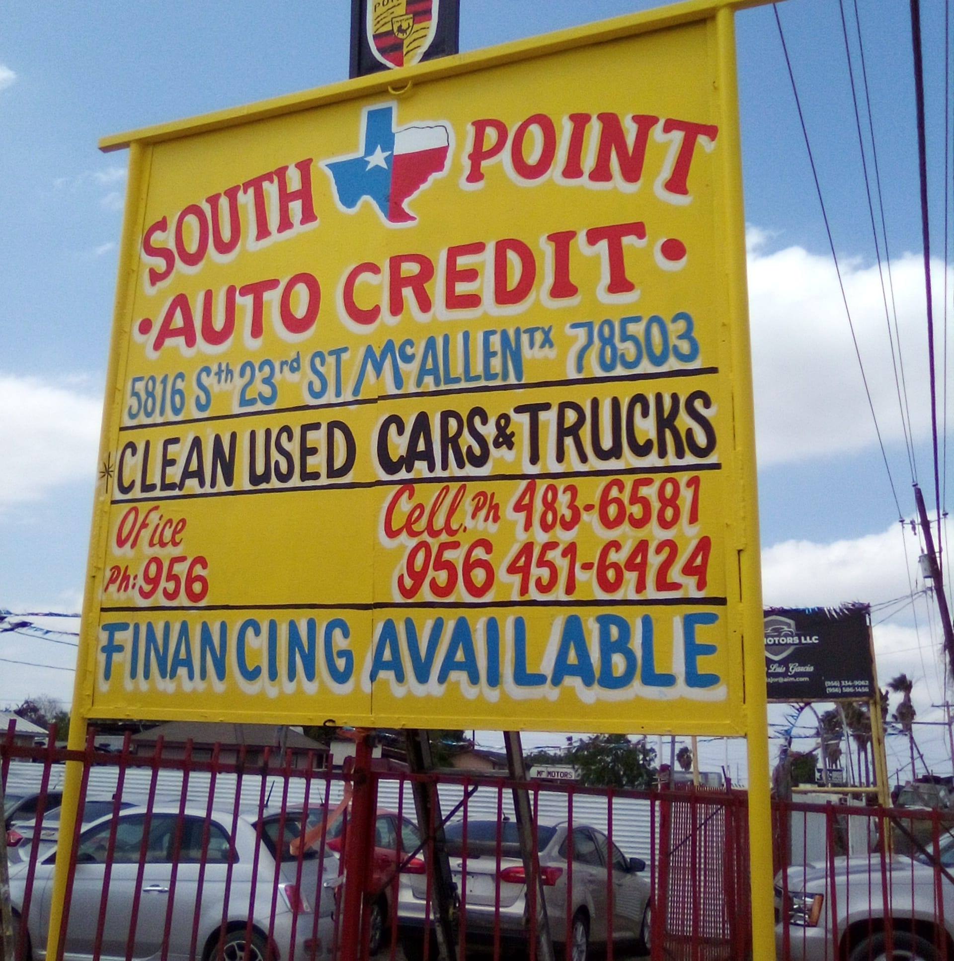South Point Auto Credit | McAllen TX