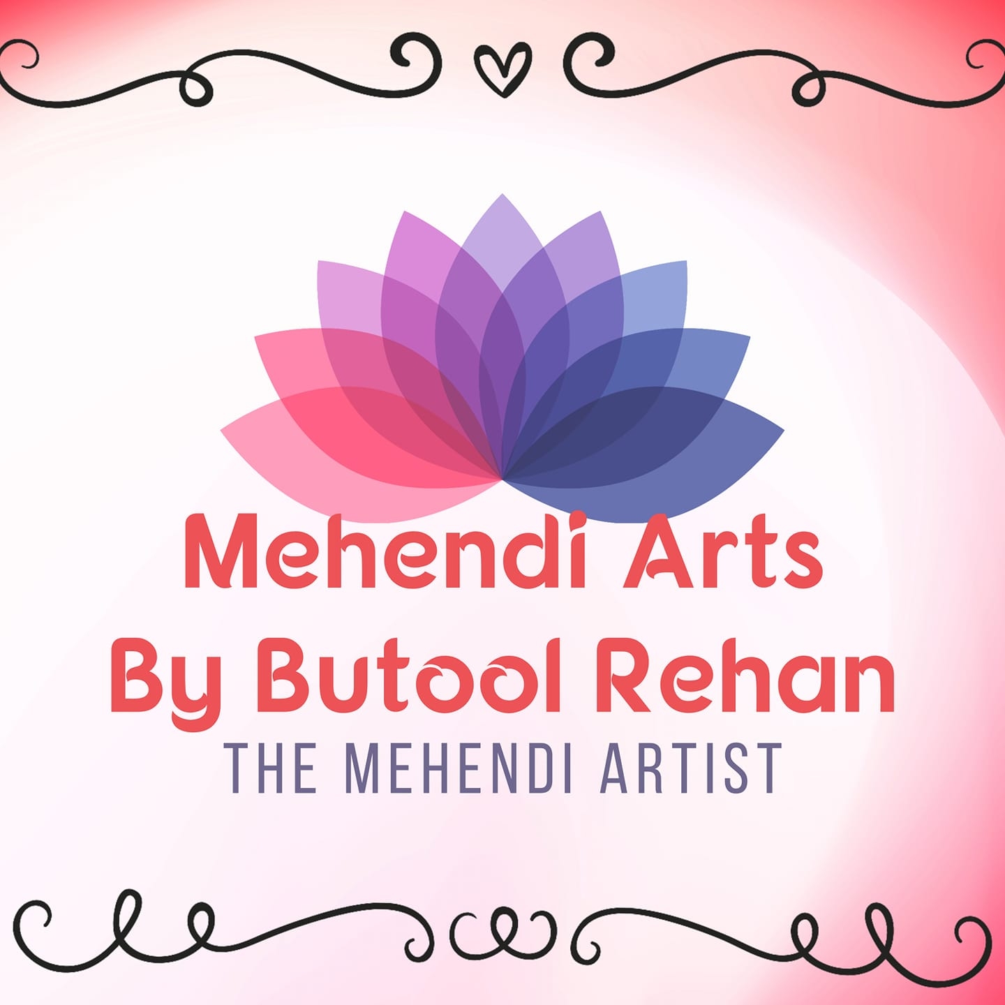 Mehendi art by butool Rehan