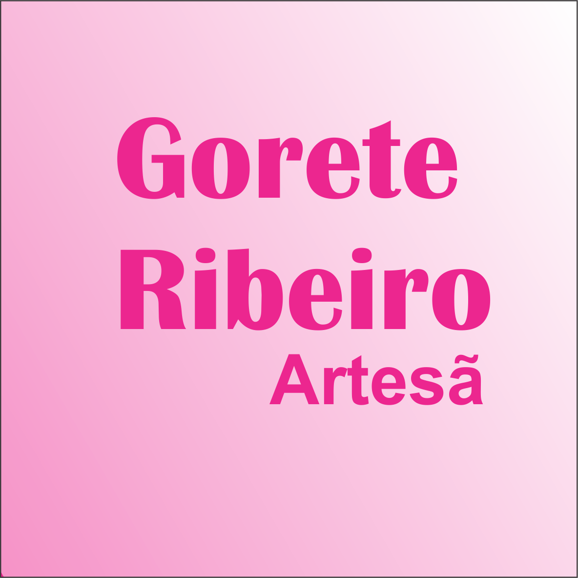 Gorete Ribeiro Artesã | Morada Nova CE