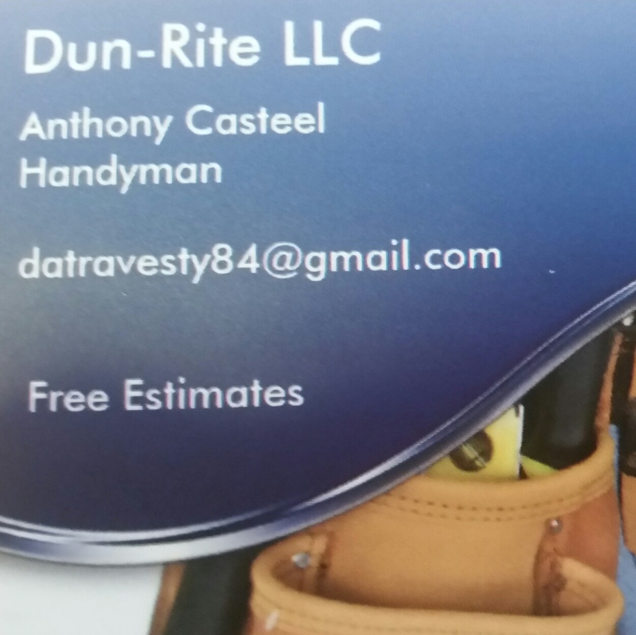 Dun-rite handyman | Fairmont WV